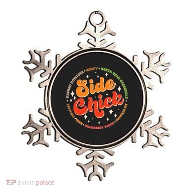 Funny Thanksgiving Holiday Side Chick Ornament