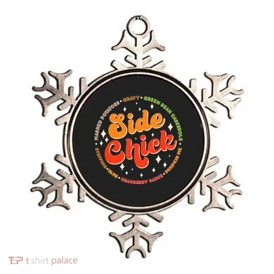 Funny Thanksgiving Holiday Side Chick Ornament