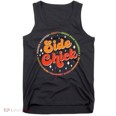 Funny Thanksgiving Holiday Side Chick Tank Top