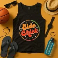 Funny Thanksgiving Holiday Side Chick Tank Top thumb 4