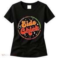 Funny Thanksgiving Holiday Side Chick Women's T-Shirt thumb 0