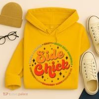 Funny Thanksgiving Holiday Side Chick Hoodie thumb 4