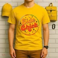 Funny Thanksgiving Holiday Side Chick T-Shirt thumb 6