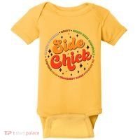 Funny Thanksgiving Holiday Side Chick Baby Bodysuit thumb 0