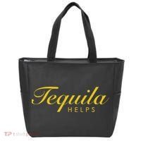Funny Tequila Helps Gift For Tequila Lovers Tote Bag thumb 0
