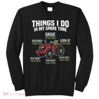 Funny Things I do in my Spare Time Tractor Farming Sweatshirt thumb 0