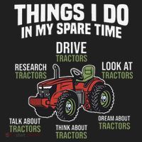Funny Things I do in my Spare Time Tractor Farming Tumbler thumb 3