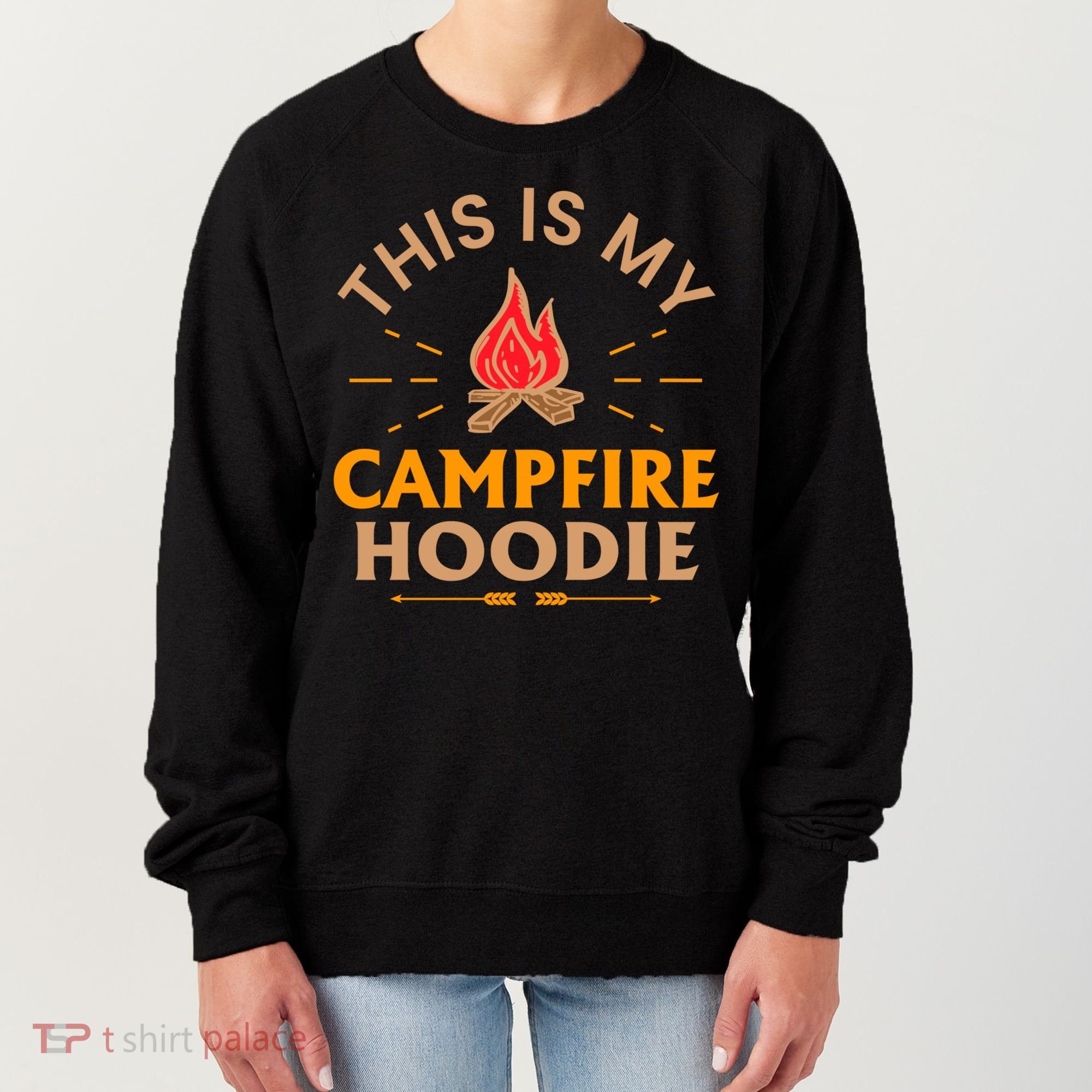 Funny This Is My Campfire Gift Camping Gift Women's Sweatshirt