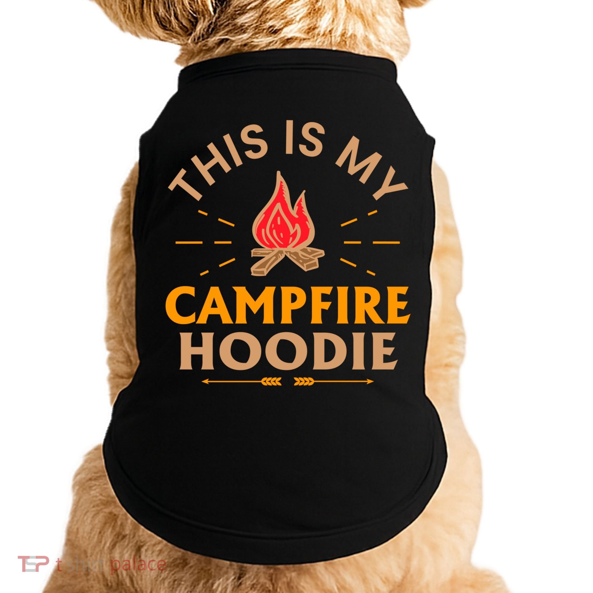 Funny This Is My Campfire Gift Camping Gift Doggie Tank