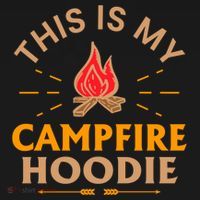 Funny This Is My Campfire Gift Camping Gift Ornament thumb 1