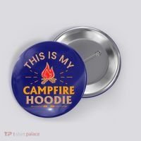 Funny This Is My Campfire Gift Camping Gift Button thumb 0