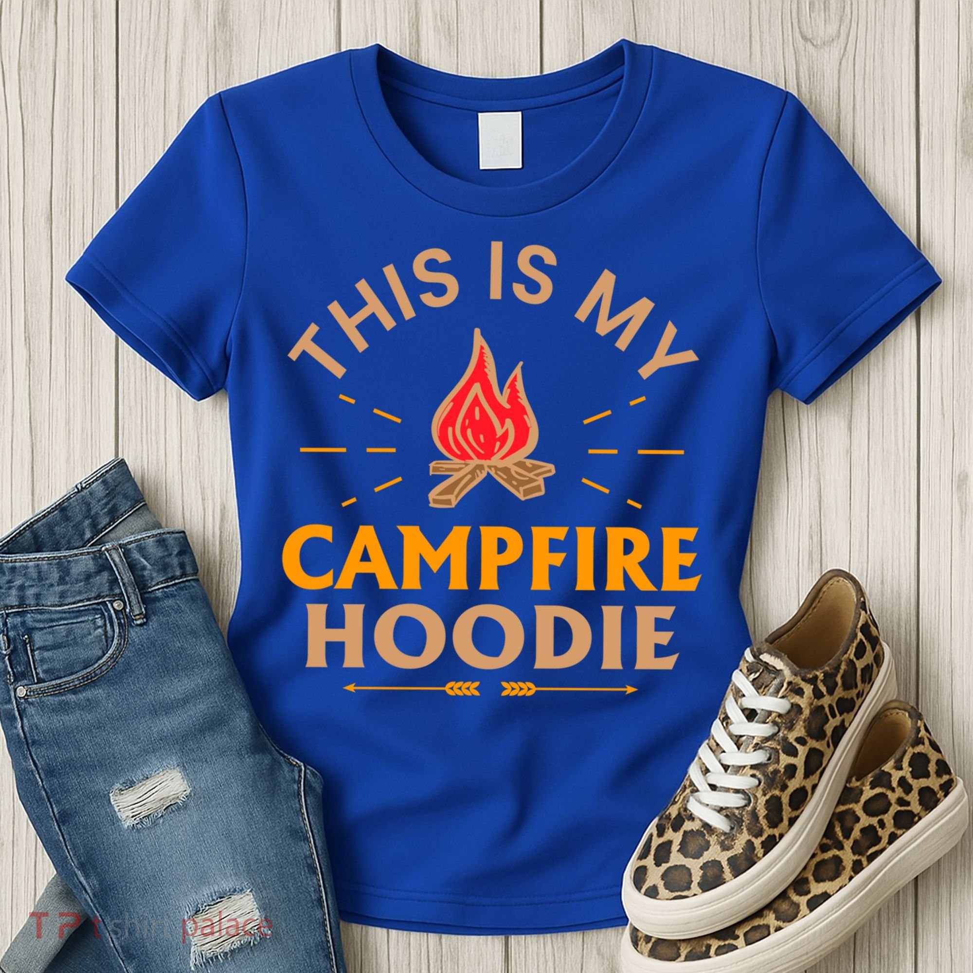 Funny This Is My Campfire Gift Camping Gift Women's T-Shirt