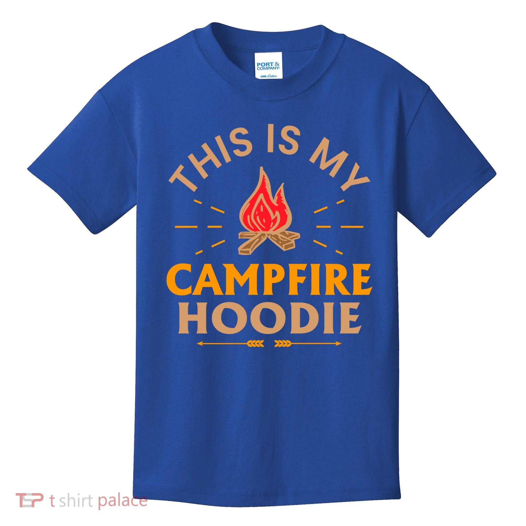 Funny This Is My Campfire Gift Camping Gift Kids T-Shirt