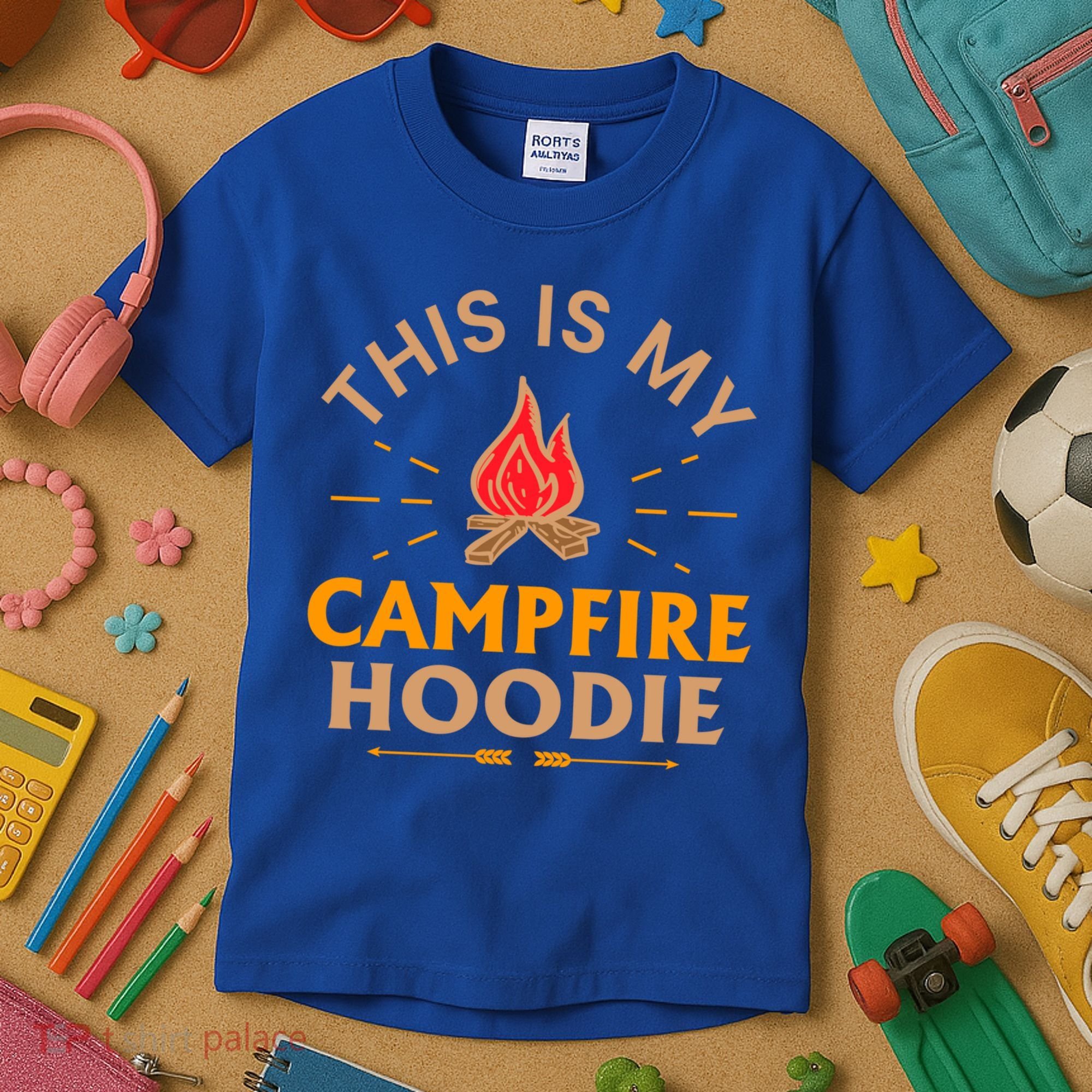 Funny This Is My Campfire Gift Camping Gift Kids T-Shirt