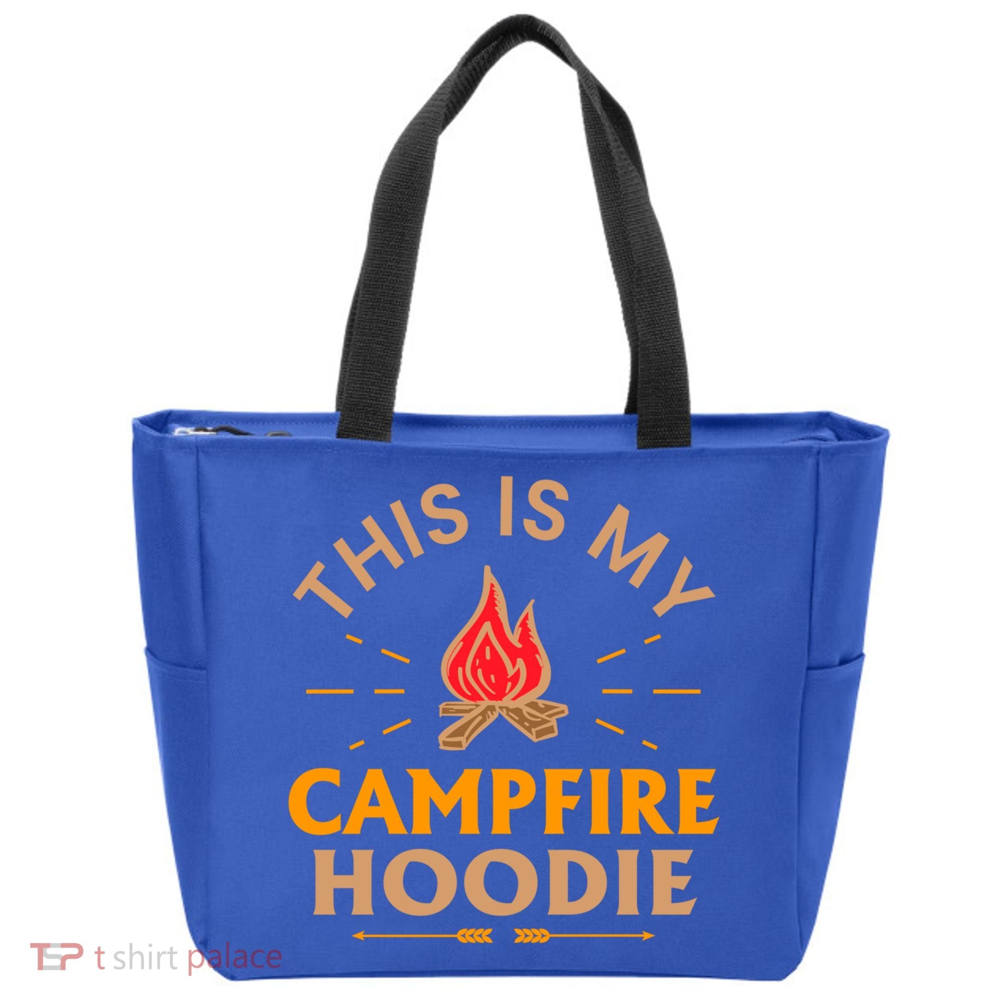 Funny This Is My Campfire Gift Camping Gift Tote Bag