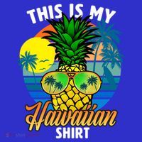 Funny This Is My Hawaiian Cool Gift Pineapple Sunglasses Hawaii Cute Gift Visor thumb 3
