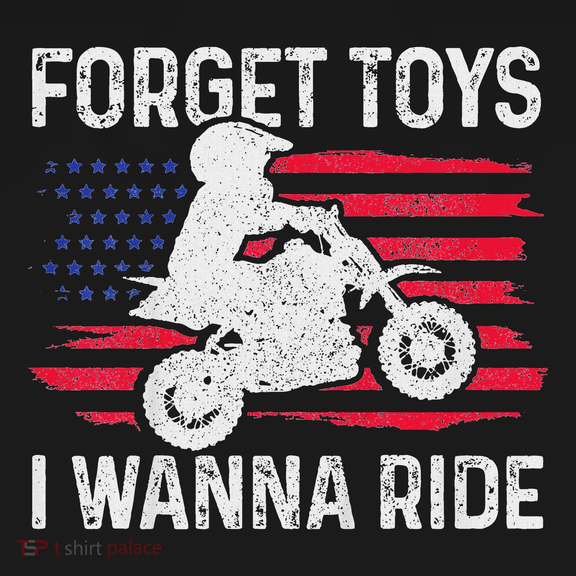 Forget Toys I Wanna Ride Motocross Dirt Bike Mx Racing Women's Hoodie