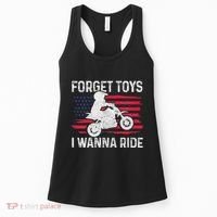 Forget Toys I Wanna Ride Motocross Dirt Bike Mx Racing Women's Tank Top thumb 0
