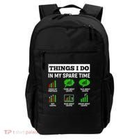 Funny Things I Do In My Spare Time Crypto Currency Backpack thumb 0