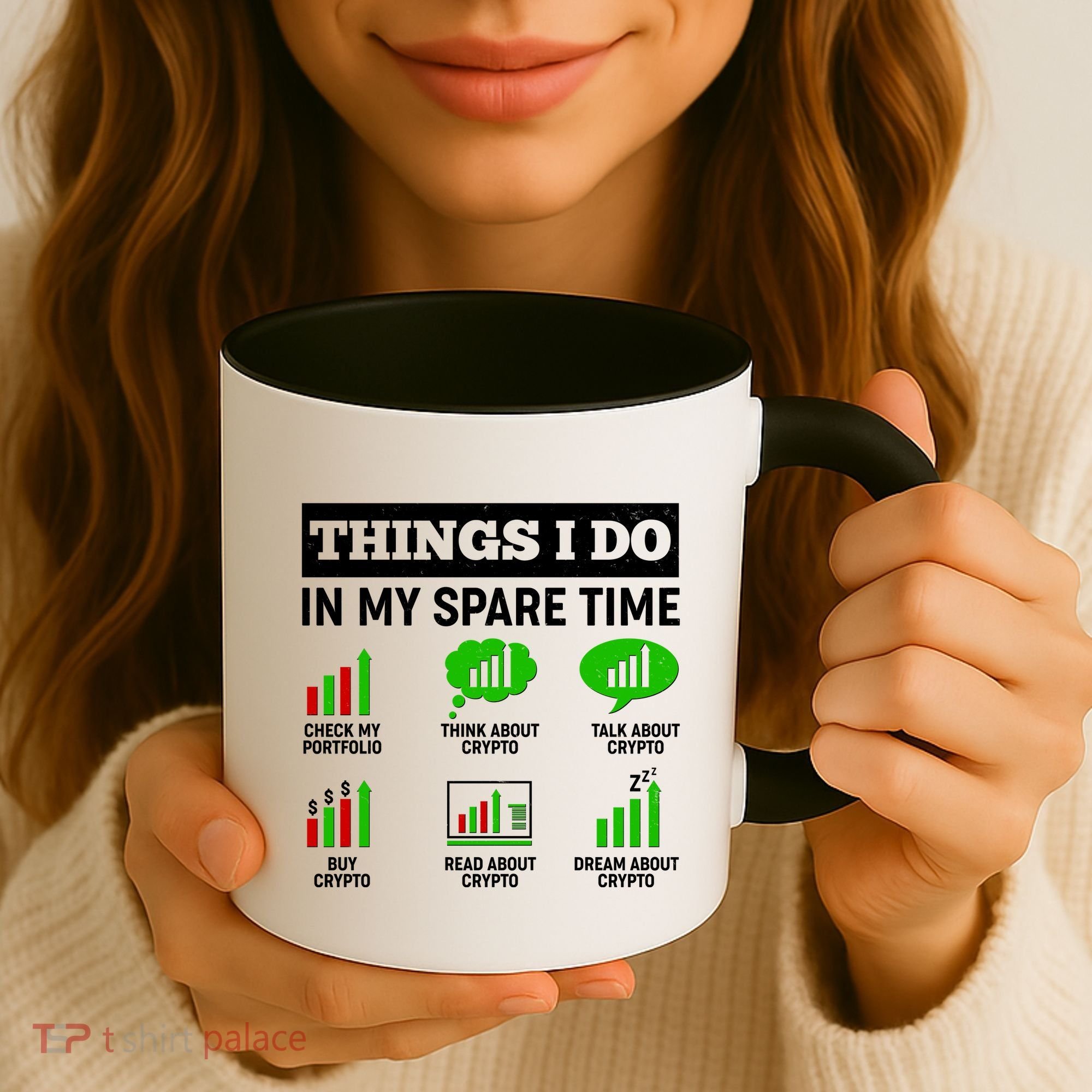 Funny Things I Do In My Spare Time Crypto Currency Coffee Mug