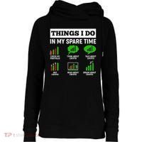 Funny Things I Do In My Spare Time Crypto Currency Womens Funnel Neck Pullover Hood thumb 0