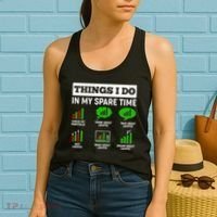 Funny Things I Do In My Spare Time Crypto Currency Women's Tank Top thumb 2