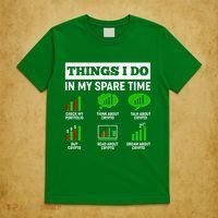 Funny Things I Do In My Spare Time Crypto Currency T-Shirt thumb 5
