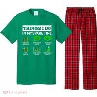 Funny Things I Do In My Spare Time Crypto Currency Pajama Set thumb 0