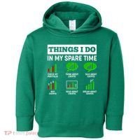Funny Things I Do In My Spare Time Crypto Currency Toddler Hoodie thumb 0