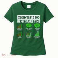 Funny Things I Do In My Spare Time Crypto Currency Women's T-Shirt thumb 0