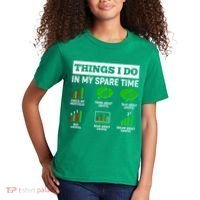 Funny Things I Do In My Spare Time Crypto Currency Kids T-Shirt thumb 2