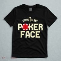 Funny This Is My Poker Face Funny Casino & Card Game T-Shirt thumb 5