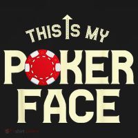 Funny This Is My Poker Face Funny Casino & Card Game Women's Long Sleeve Shirt thumb 2