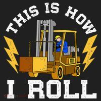 Forklift This Is How I roll Forklift Driver Operator Tumbler thumb 3