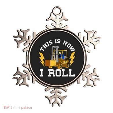 Forklift This Is How I roll Forklift Driver Operator Ornament