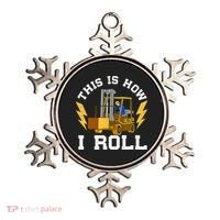 Forklift This Is How I roll Forklift Driver Operator Ornament thumb 0