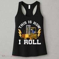 Forklift This Is How I roll Forklift Driver Operator Women's Tank Top thumb 3