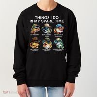 Funny Things I Do In My Spare Time Fishing Women's Sweatshirt thumb 0