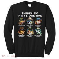 Funny Things I Do In My Spare Time Fishing Sweatshirt thumb 0