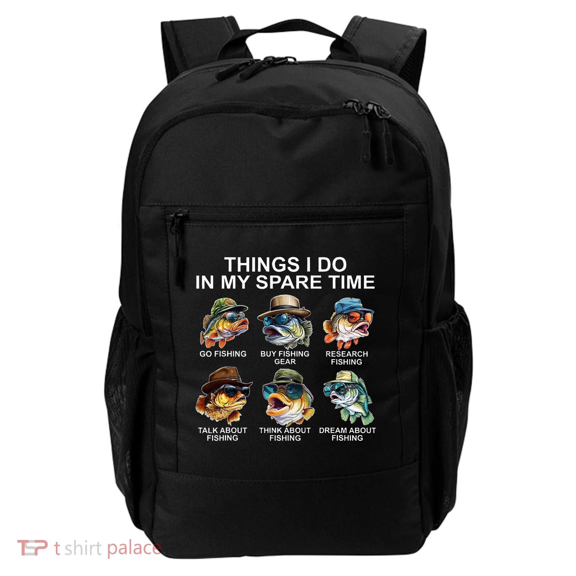 Funny Things I Do In My Spare Time Fishing Backpack