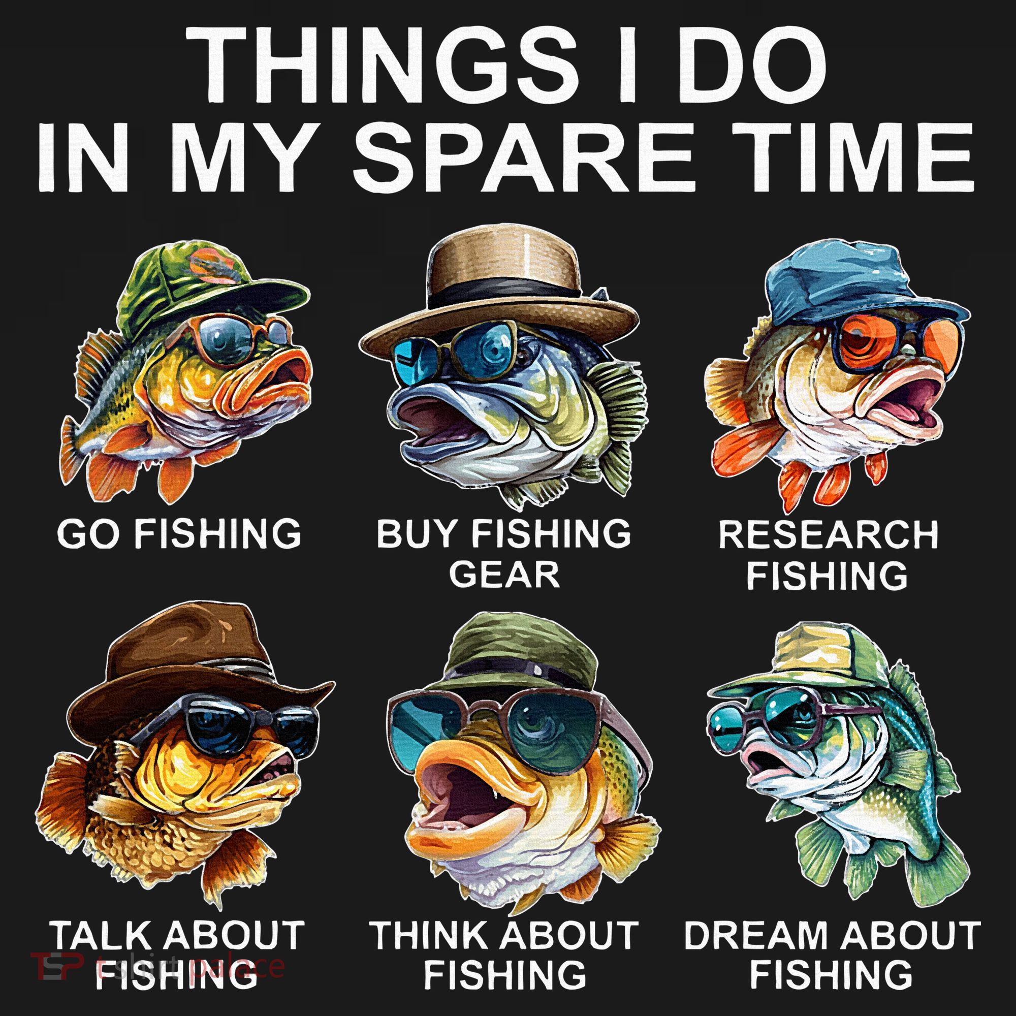 Funny Things I Do In My Spare Time Fishing Women's Hoodie