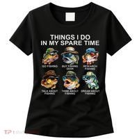 Funny Things I Do In My Spare Time Fishing Women's T-Shirt thumb 0