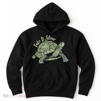 Funny Take It Slow Turtle Tortoise Hoodie thumb 0