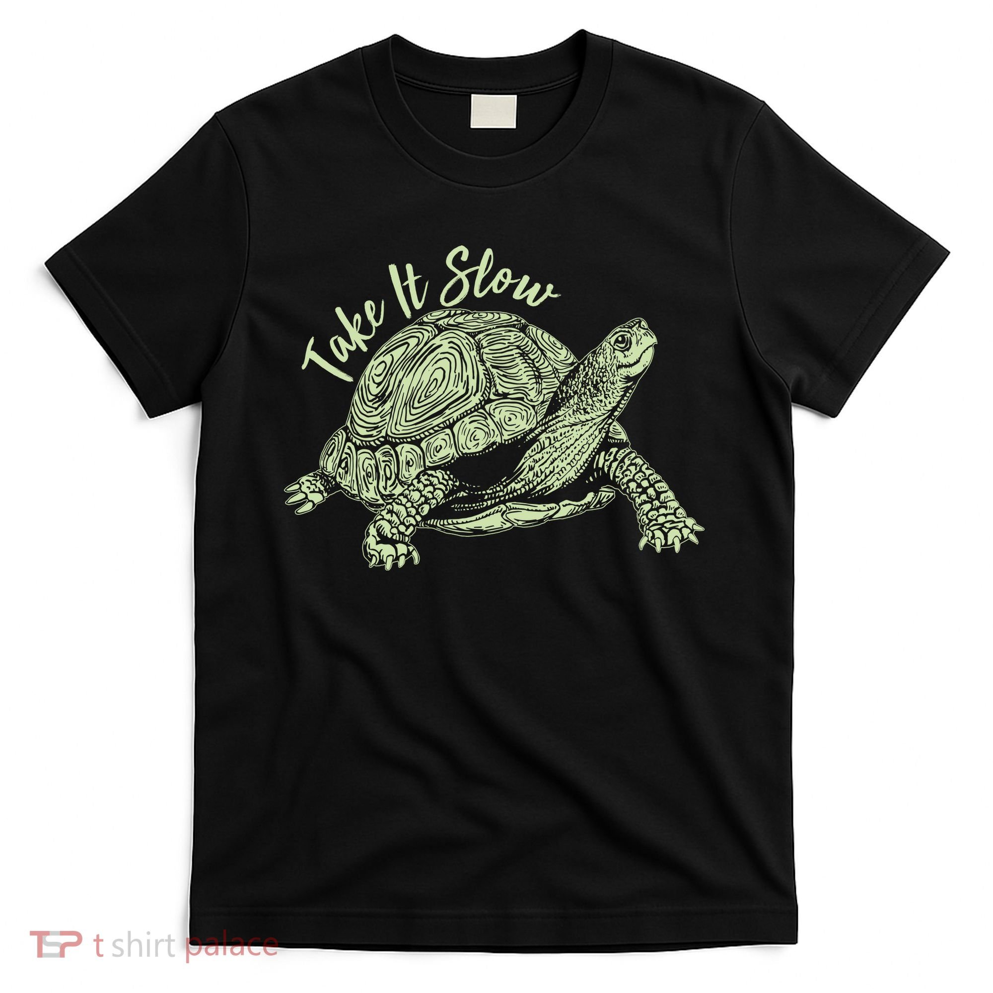 Funny Take It Slow Turtle Tortoise T-Shirt