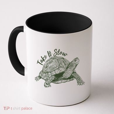 Funny Take It Slow Turtle Tortoise Coffee Mug