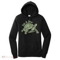 Funny Take It Slow Turtle Tortoise Women's Hoodie thumb 0