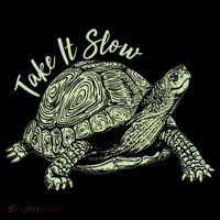 Funny Take It Slow Turtle Tortoise Women's Hoodie thumb 2