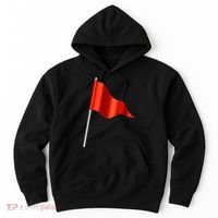 Funny Toxic & Irresistibly Sexy Red Flag Hoodie thumb 0