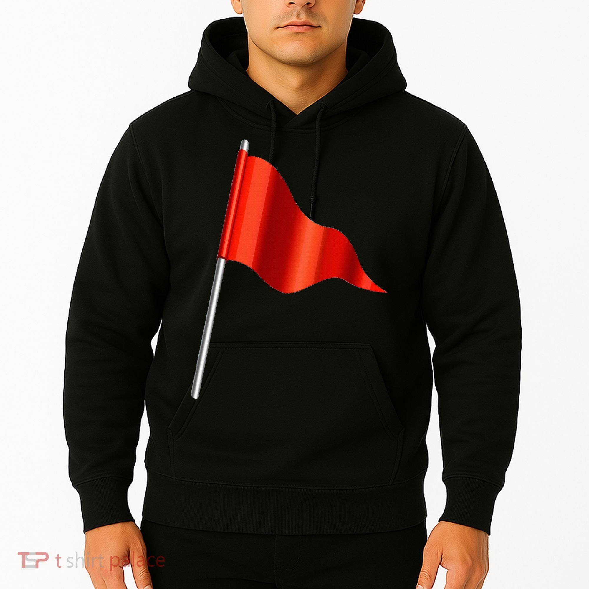 Funny Toxic & Irresistibly Sexy Red Flag Hoodie