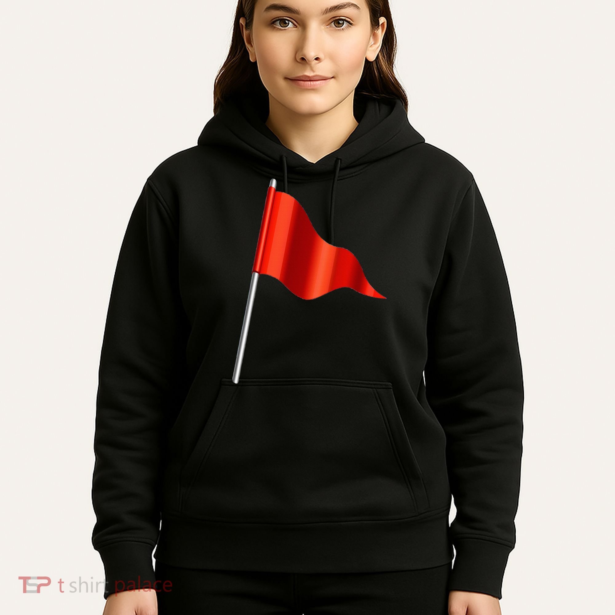 Funny Toxic & Irresistibly Sexy Red Flag Hoodie
